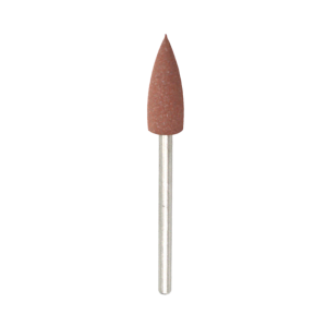 Silikon Polierbit braun | Spitz Ø6,2mm | #320 Grit | Glanzpolierer